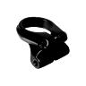 COLLIER SERRAGE TIGE DE SELLE AVEC FIXATION PORTE BAGAGE ALU NOIR DIAM 31,8MM