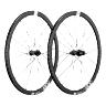 ROUES ROUTE DISQUE 700 DT SWISS HE1800-32 ENDURANCE CENTERLOCK AXE TRAVERSANT 12X100 ET 142MM CASSETTE SHIMANO-SRAM 11-10V NOIR PNEU 25-32MM (HAUTEUR JANTE 32MM)