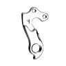 PATTE DE DERAILLEUR ALU MARWI BH-BIANCHI-FONDRIEST-GO SPORT-CANYON... GH-045 (VENDU A L'UNITE SUR CARTE)