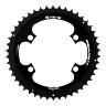 PLATEAU ROUTE 4BRA D.110 POUR SHIMANO ULTEGRA R8100-8170 DURA-ACE R9200-9270 105 R7100 TA X110 53DTS EXTERIEUR NOIR 12V.  (PENSER A COMMANDER LE KIT INTRAVIS CORRESPONDANT)