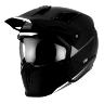 CASQUE TRIAL MT STREETFIGHTER SV UNI NOIR MAT  M  SIMPLE ECRAN TRANSPARENT TRANSFORMABLE AVEC MENTONNIERE AMOVIBLE (LIVRE AVEC UN ECRAN SUPPLEMENTAIRE MIROIR) (ECE 22.06)