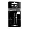 VALVE DE PNEU TUBELESS PRESTA VELOX ALU NOIR 44MM OBUS DEMONTABLE (VENDU A LA PAIRE SUR CARTE)