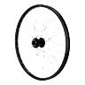 ROUE VTT - CARGO - VAE - E-BIKE DISQUE BLOCAGE 24" M650 TUBELESS READY AVANT NOIR MOYEU SHIMANO M475 6 TROUS (RENFORCE) JANTE 25C 32 RAYONS GALVANISE